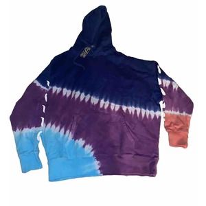 New American Eagle x‎ Young Money Tie Dye Hoodie Sweatshirt Men Large Lil' Wayne